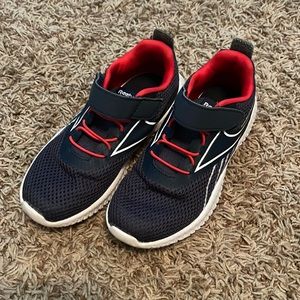 Reebok. Navy, red, and white. Boys size 13